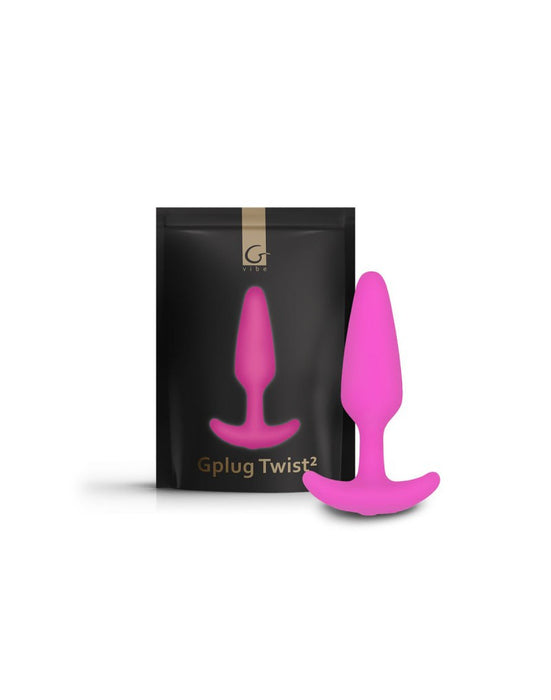 G-Vibe - G-plug - Vibrerende Buttplug - XS - Roze-Erotiekvoordeel.nl