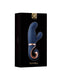 G Vibe - Gentley - Rabbit Vibrator - G-Spot en Clitoris Stimulatie - Siliconen - Blauw/Goud-Erotiekvoordeel.nl