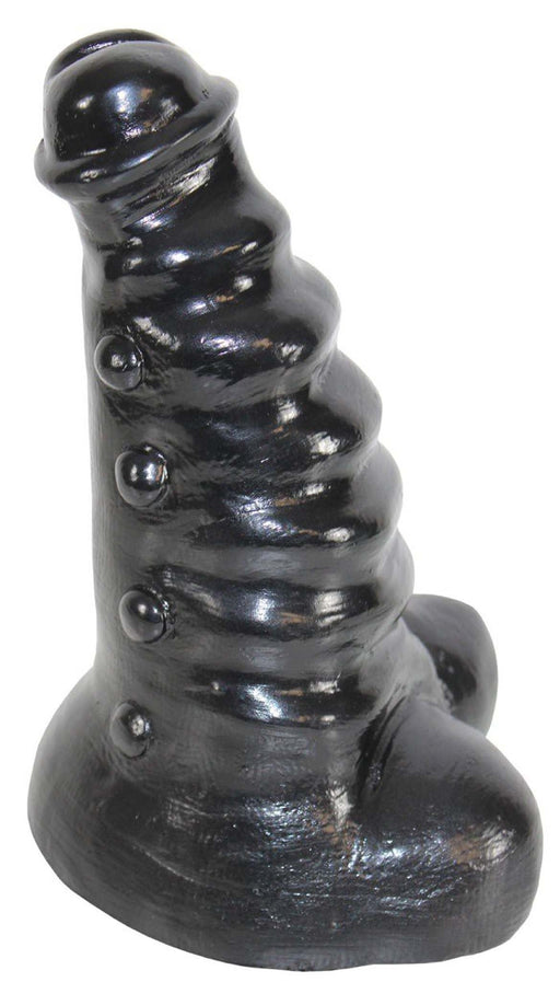 Gangbangster - Balrog - Dildo - 19 x 9 cm - PVC - Zwart-Erotiekvoordeel.nl