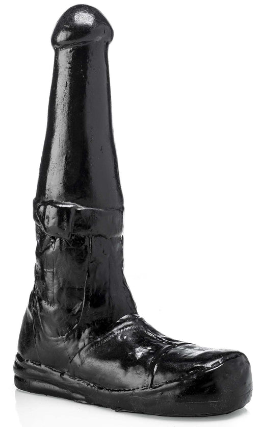 Gangbangster - Boots - Dildo - 26 x 8,5 cm - PVC - Zwart-Erotiekvoordeel.nl