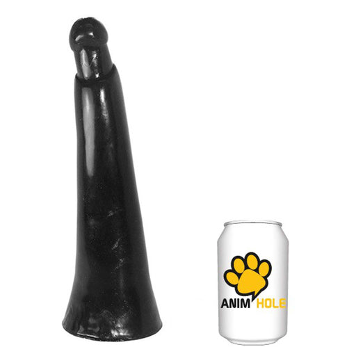 Gangbangster - Elephant - Extreme Dildo - 30 x 8,8 cm - PVC - Zwart-Erotiekvoordeel.nl