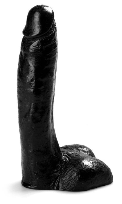 Gangbangster - Floyd - Dildo- 18 x 4,5 cm - PVC - Zwart-Erotiekvoordeel.nl