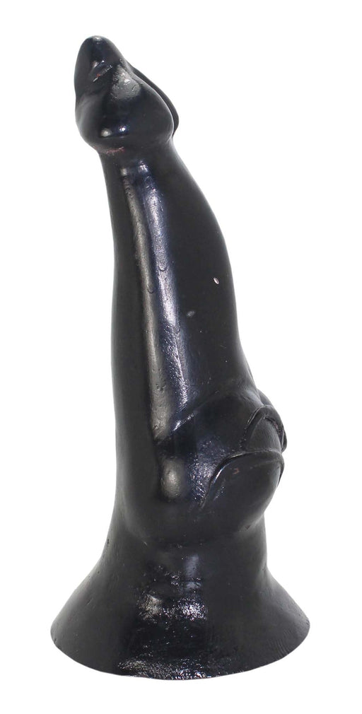 Gangbangster - German Doggy - Dildo- 25 x 9 cm - PVC - Zwart-Erotiekvoordeel.nl