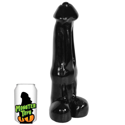 Gangbangster - Gigator - Dildo- 29 x 8,6 cm - PVC - Zwart-Erotiekvoordeel.nl