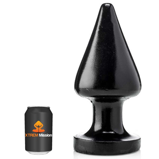 Gangbangster - Mission Blast - Buttplug - 24 x 11 cm - PVC - Zwart-Erotiekvoordeel.nl