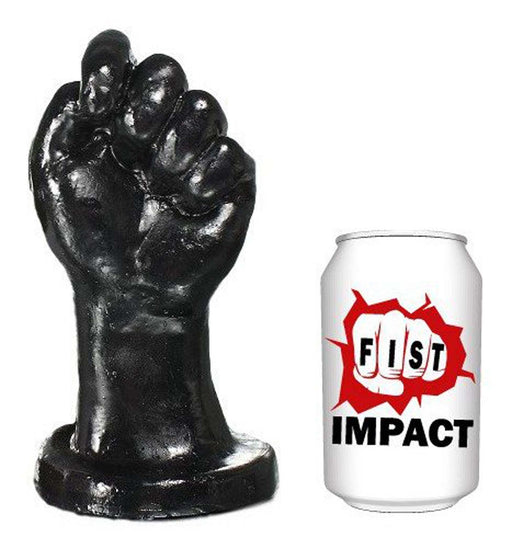 Gangbangster - Simply Fist - Buttplug - 18 x 9,1 cm - PVC - Zwart-Erotiekvoordeel.nl