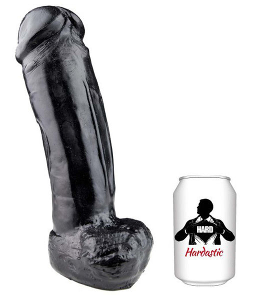 Gangbangster - Super Aaron - Dildo - 24 x 7,4 cm - PVC - Zwart-Erotiekvoordeel.nl