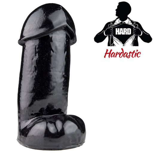 Gangbangster - Super Bruce - Dildo - 18 x 9,5 cm - PVC - Zwart-Erotiekvoordeel.nl