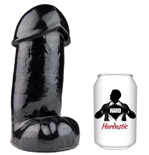 Gangbangster - Super Bruce - Dildo - 18 x 9,5 cm - PVC - Zwart-Erotiekvoordeel.nl