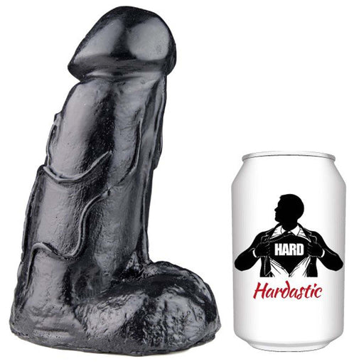 Gangbangster - Super Devon - Dildo - 17 x 9 cm - PVC - Zwart-Erotiekvoordeel.nl