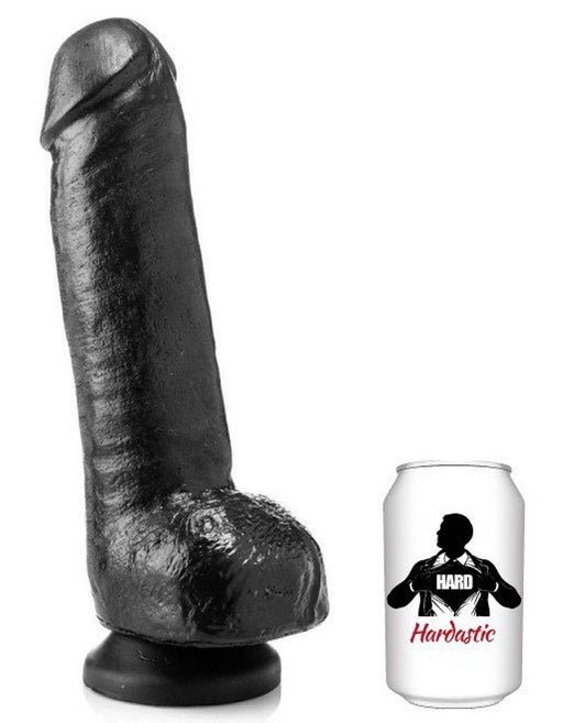 Gangbangster - Super Don - Dildo - 24 x 7 cm - PVC - Zwart-Erotiekvoordeel.nl