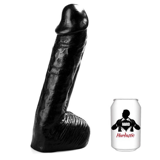 Gangbangster - Super James - Dildo - 25 x 7,5 cm - PVC - Zwart-Erotiekvoordeel.nl