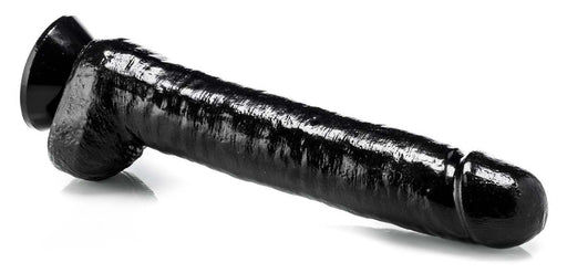 Gangbangster - Super John - Dildo - 35 x 7 cm - PVC - Zwart-Erotiekvoordeel.nl