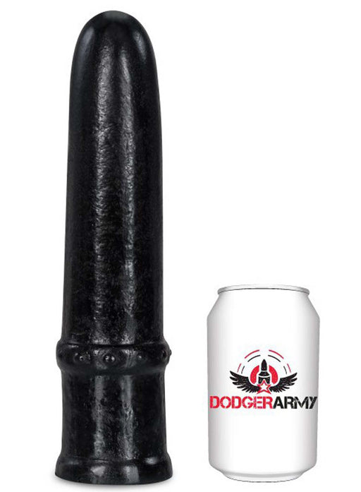 Gangbangster - Torpedo - Dildo - 27 x 7 cm - PVC - Zwart-Erotiekvoordeel.nl