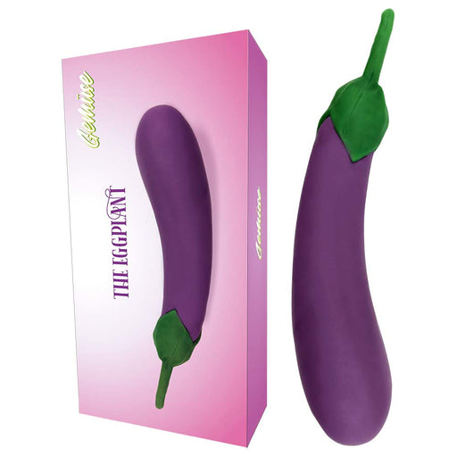 Gemüse - The Eggplant - Vibrerende Groente Vibrator - 10 snelheden-Erotiekvoordeel.nl