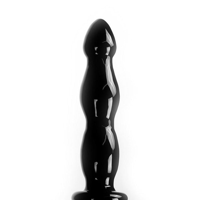 Glazen Dildo DeLuxe - Zwart-Erotiekvoordeel.nl