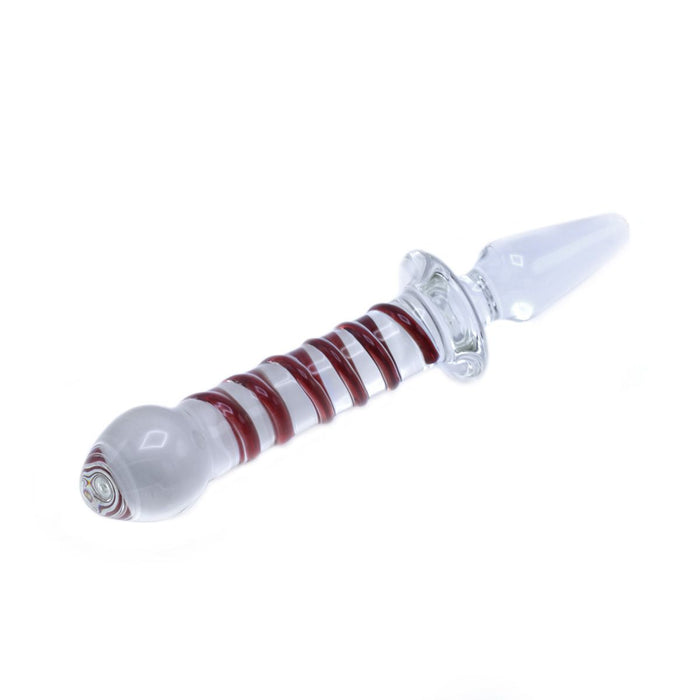 Glazen Dildo En Glazen Buttplug 2-in-1 SWIRL-Erotiekvoordeel.nl