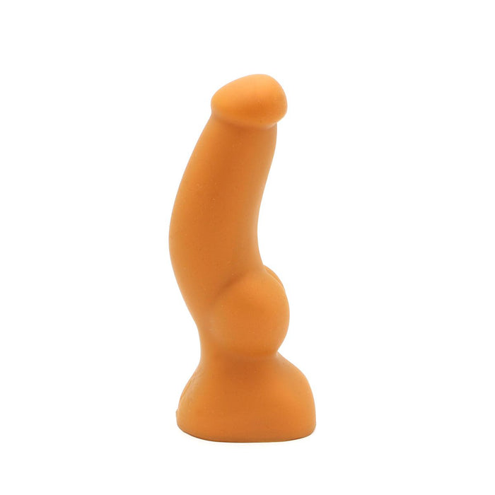 Gold Play - Soft Liquid Siliconen Anaal Dildo Cock - Goud-Erotiekvoordeel.nl