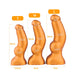 Gold Play - Soft Liquid Siliconen Anaal Dildo Cock - Goud-Erotiekvoordeel.nl