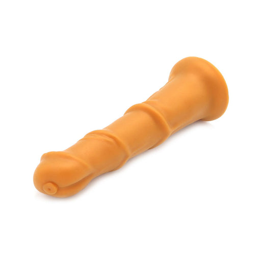 Gold Play - Soft Liquid Siliconen Dildo - Beast - Goud-Erotiekvoordeel.nl