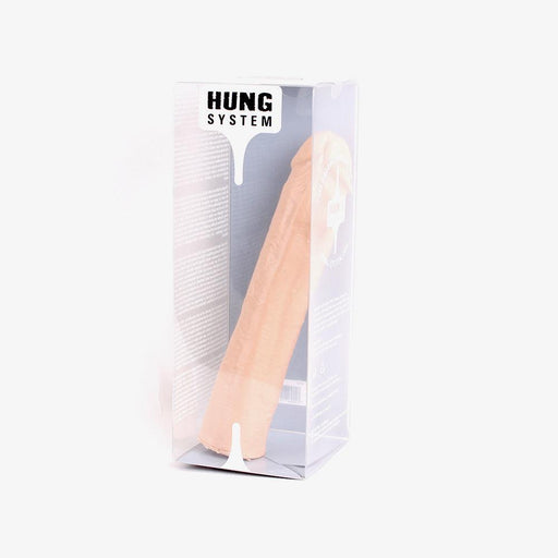 HUNG System - Benny - Dildo - Met Vac-U-Lock - 26 cm - Lichte Huidskleur-Erotiekvoordeel.nl