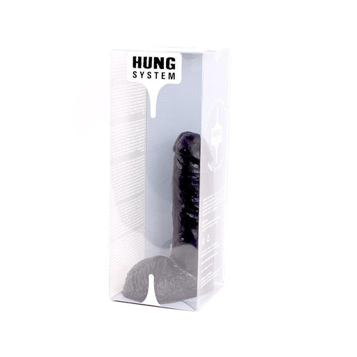 HUNG System - Cesar - Dildo - Met Vac-U-Lock 19 cm - Zwart-Erotiekvoordeel.nl