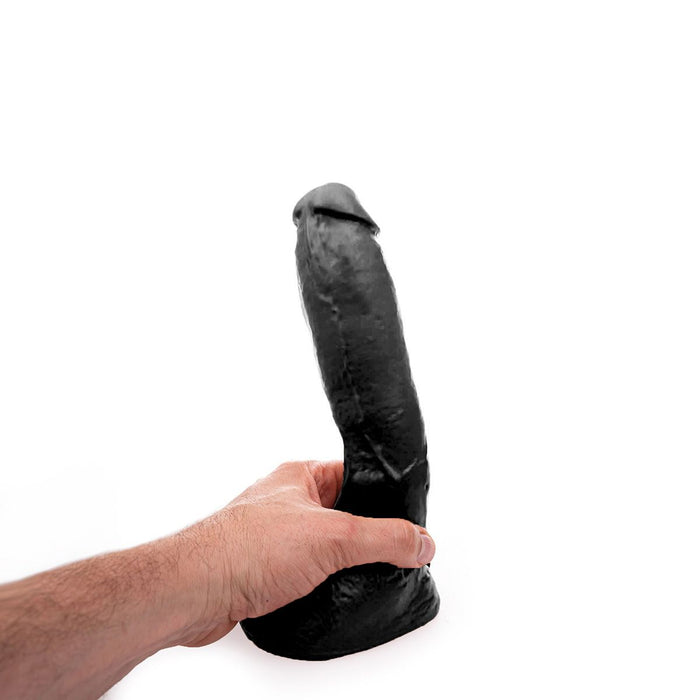 HUNG System - Jay - Dildo - Met Vac-U-Lock - Medium - Zwart-Erotiekvoordeel.nl