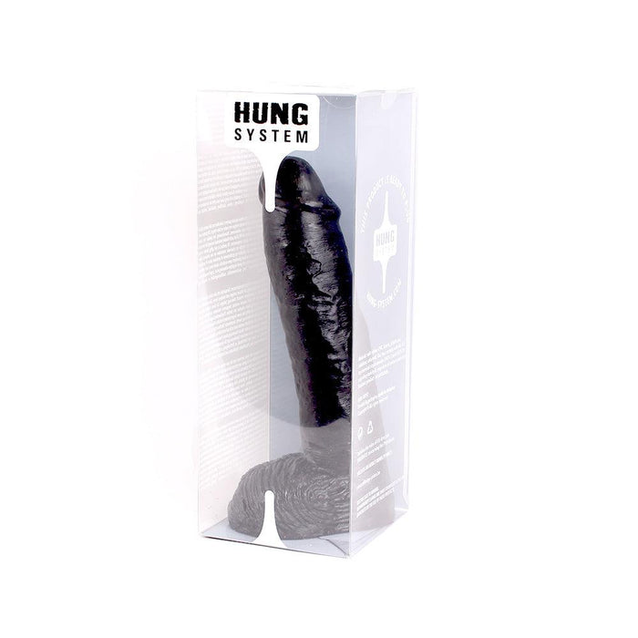 HUNG System - Mickey - Dildo - Met Vac-U-Lock - 24 cm - Zwart-Erotiekvoordeel.nl