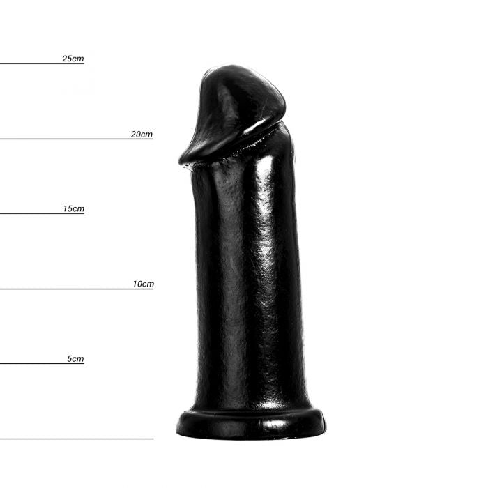 HUNG System - XXXL Dildo met Vac-U-Lock 25 cm - Zwart-Erotiekvoordeel.nl