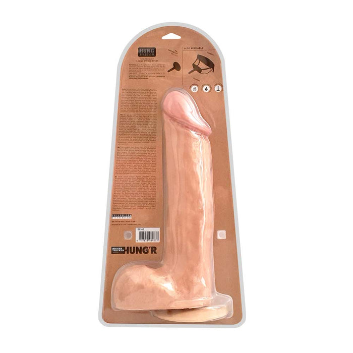 HUNG'R - Gustav - Dildo - Lichte huidskleur - 33 cm - Ø 6.8 cm-Erotiekvoordeel.nl