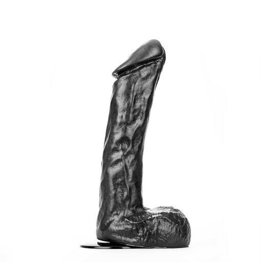 HUNG'R - Gustav - Dildo - Zwart - 33 cm - Ø 6.8 cm-Erotiekvoordeel.nl