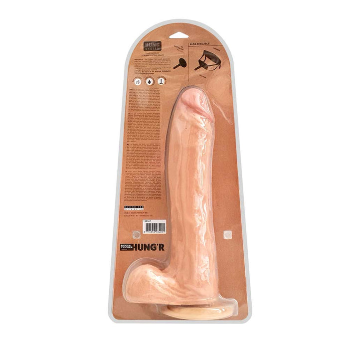 HUNG'R - Maxim - Dildo Lichte huidskleur - 33.5 cm - Ø 6.6 cm-Erotiekvoordeel.nl