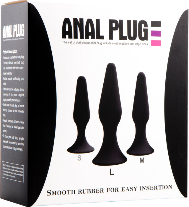 Hands Free Anaal Plug - Zwart-Erotiekvoordeel.nl