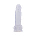 Hi-Rubber - Dildo met Zuignap - 17,5 cm - Transparant-Erotiekvoordeel.nl