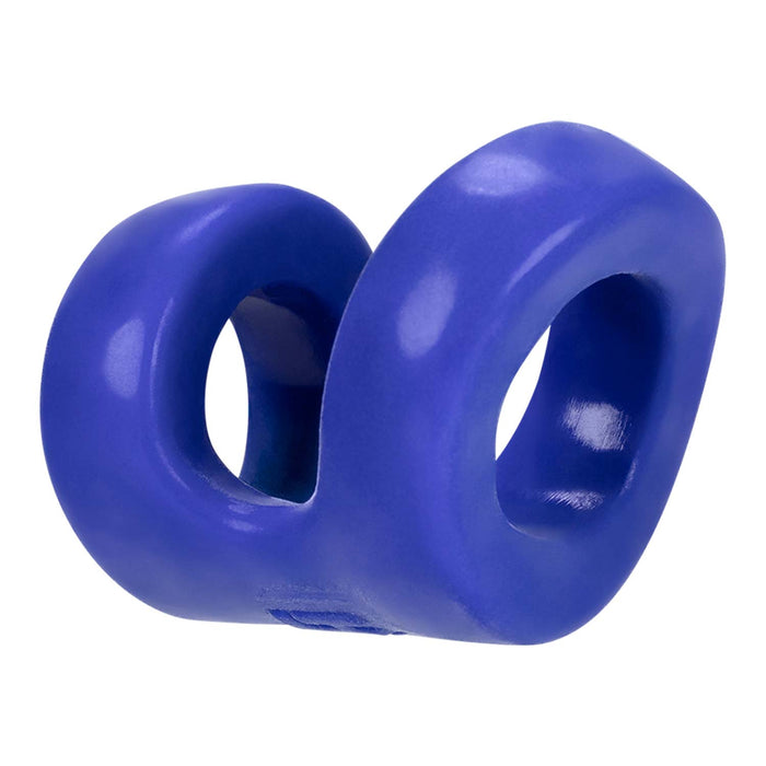 Hünkyjunk - Connect - Penis & Balzak Tugger Ring - Blauw-Erotiekvoordeel.nl