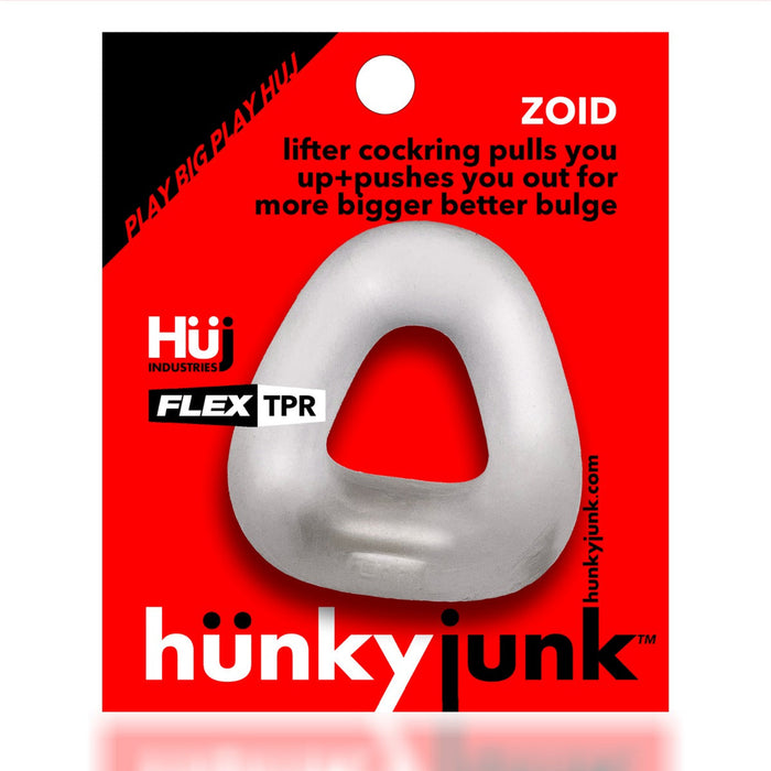 Hünkyjunk - Zoid - Trapezium Cockring - Transparant-Erotiekvoordeel.nl