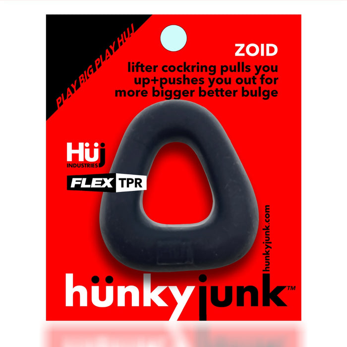 Hünkyjunk - Zoid - Trapezium Cockring - Zwart-Erotiekvoordeel.nl