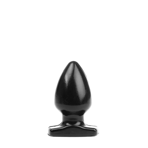 Belgo - I ♥ Butt - Bolvormige Buttplug - S - Zwart - PVC - Diameter 55 mm-Erotiekvoordeel.nl