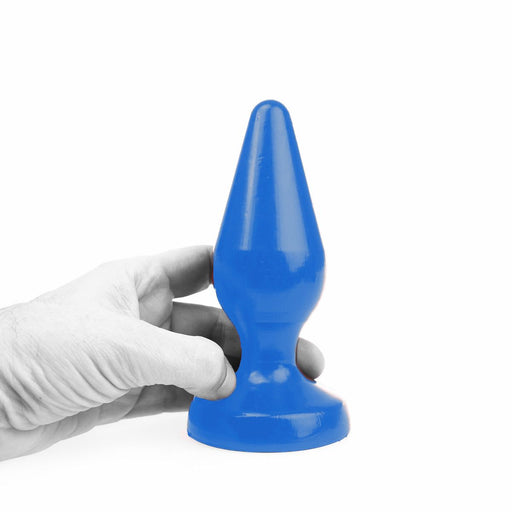 I ♥ Butt - Klassieke Buttplug - L - Blauw-Erotiekvoordeel.nl