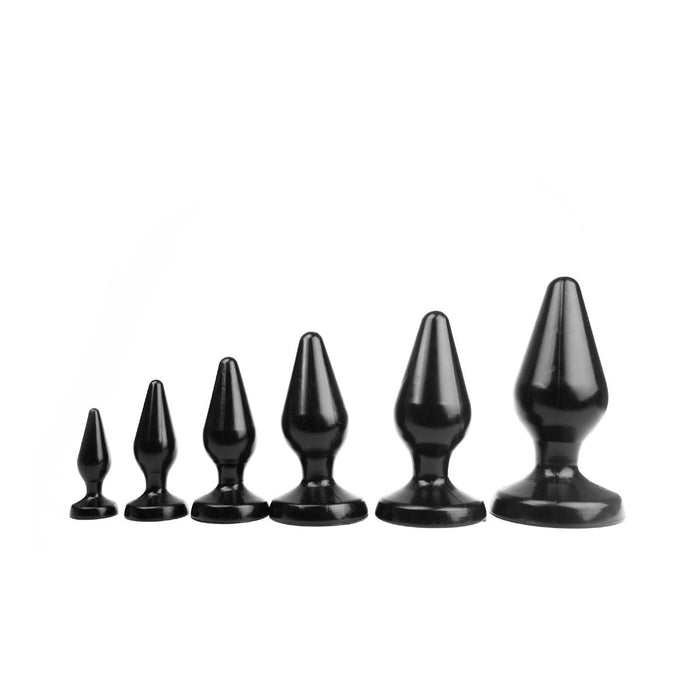 I ♥ Butt - Klassieke Buttplug - M - Zwart-Erotiekvoordeel.nl