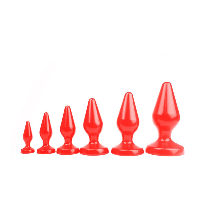 I ♥ Butt - Klassieke Buttplug - XL - Rood-Erotiekvoordeel.nl