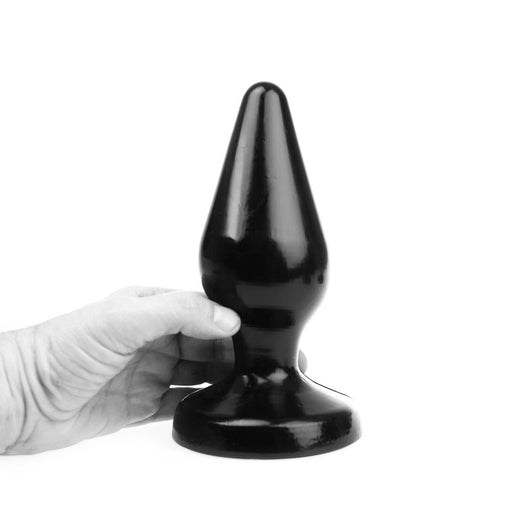 I ♥ Butt - Klassieke Buttplug - XL - Zwart-Erotiekvoordeel.nl