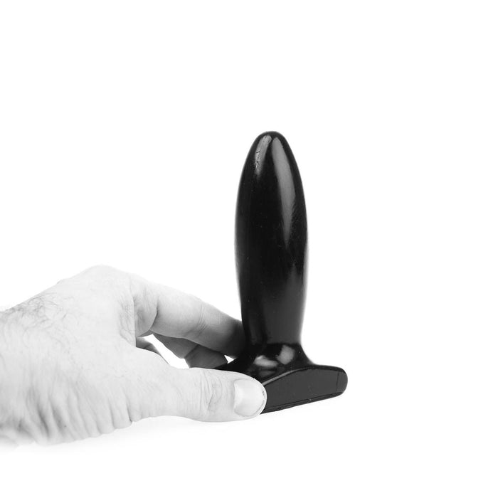 I ♥ Butt - Slanke Buttplug - M - Zwart-Erotiekvoordeel.nl