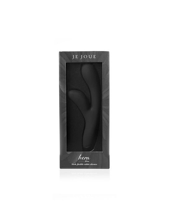 Je Joue - Hera Flex - Flexibele Rabbit Tarzan Vibrator- Zwart-Erotiekvoordeel.nl