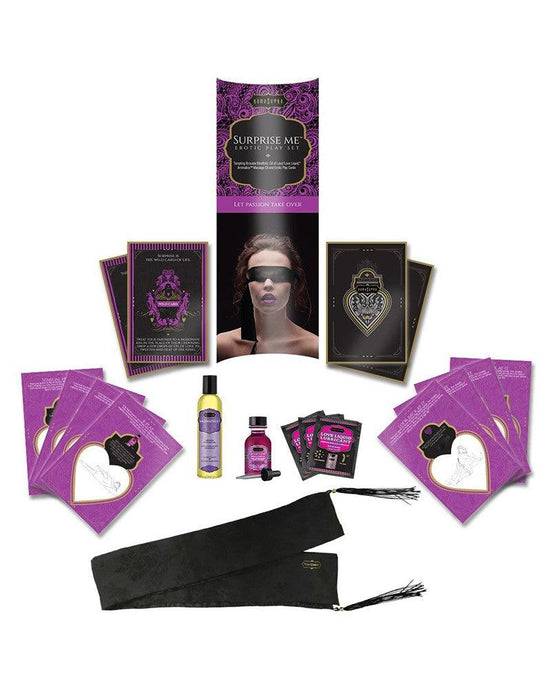 Kamasutra - Erotische Massage Speel Set - Cadeauset Surprise Me-Erotiekvoordeel.nl