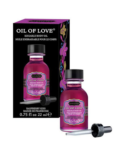 Kamasutra - Oil of Love RaspBerry Kiss-Erotiekvoordeel.nl