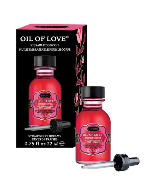 Kamasutra - Oil of Love StrawBerry Dreams-Erotiekvoordeel.nl