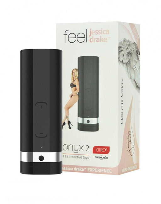 Kiiroo - Onyx + Teledildonic Masturbator - Jessica Drake-Erotiekvoordeel.nl