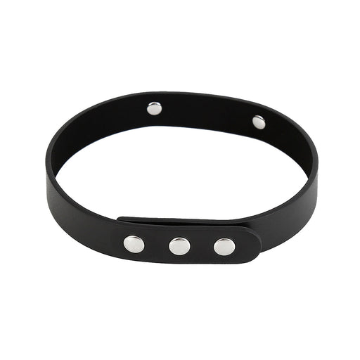 Kiotos BDSM - Collar met Strass Steentjes - SEXY - Zwart-Erotiekvoordeel.nl