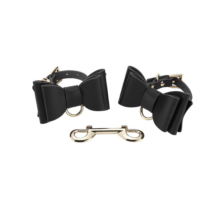 Kiotos - BDSM Kit met 8 items met Strikken in Etui - Zwart-Erotiekvoordeel.nl